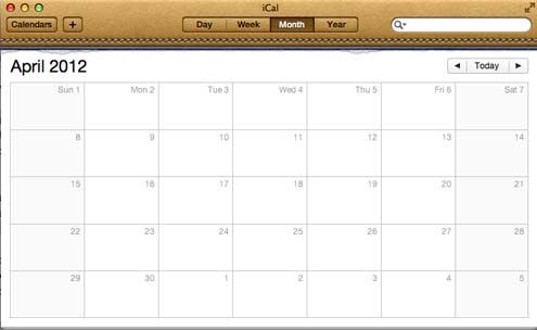 April genital reconstruction schedule