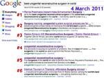 Dr Rados Djinovic: Google #1, #2, #3, #4, #5, #6 for best urogenital reconstructive surgeon in world