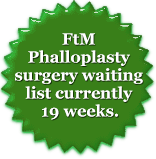 FtM Phalloplasty waiting list