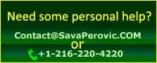 Sava Perovic Foundation contact info to become a patient