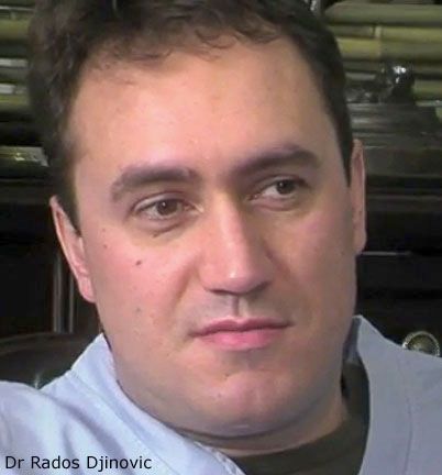 Dr Rados Djinovic, leader of the Sava Perovic Foundation Surgical Team