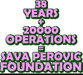 Sava Perovic FOUNDATION: based on over 20000 complex urogenital surgeries spanning 38 years