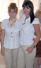 Serbian women medical facility staff